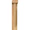Ekena Millwork Traditional Block Rough Sawn Bracket w/ Offset Brace, Western Red Cedar, 4"W x 14"D x 22"H BKT0402X14X22TRA05RWR - alternate 4